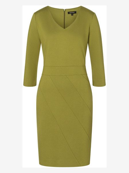 More & More Sukienka w kolorze zielonym rozmiar: 38. Zielone sukienki More & More, bez wzorów, bez kołnierzyka, bez ramiączek, midi. Za 171.68 zł.