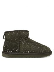 EMU Australia Śniegowce Stinger Micro Milkyway W13186 Zielony. Zielone trapery i śniegowce EMU Australia, ze skóry. Za 699.99 zł.