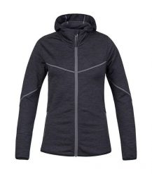 Damska bluza dresowa z kapturem Hannah Dagnys. Czarne bluzy sportowe Hannah, s, bez wzorów, z dresówki, z kapturem. Za 358.50 zł.