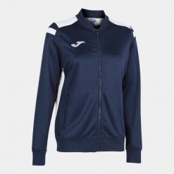 Bluza do piłki nożnej damska Joma Championship IV. Białe bluzy sportowe Joma, s, bez wzorów, bez kaptura. W wyprzedaży za 135.45 zł.