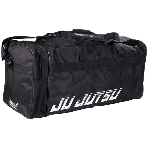 Torba sportowa Danrho Design JU JUTSU. Czarne torby na ramię DANRHO, bez wzorów, z syntetyku, sportowe, na ramię, duże, bez dodatków. Za 226.70 zł.