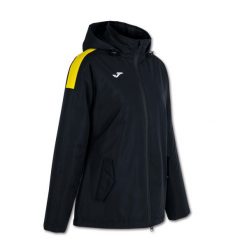 Kurtka sportowa damska Joma Trivor wiatrówka. Czarne kurtki sportowe Joma, xl, bez wzorów, bez kaptura. W wyprzedaży za 227.85 zł.