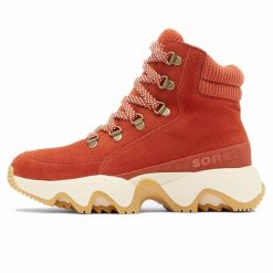 Buty Sorel Kinetic™ Impact Conquest Plus Wp Damskie. Czerwone trekkingi Sorel, z gumy, trekkingowe. Za 583.99 zł.