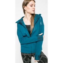 Adidas Performance - Bluza. Szare bluzy adidas Performance, m, z bawełny, z kapturem. W wyprzedaży za 249.90 zł.