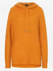 More & More Sweter w kolorze pomarańczowym rozmiar: 42. Pomarańczowe swetry More & More, bez wzorów, z wełny, bez ramiączek. Za 149.45 zł.