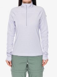 Bluza damska bez kaptura Fjallraven Abisko Lite Fleece Half Zip. Fioletowe bluzy Fjällräven, m, bez wzorów, z materiału, bez kaptura. Za 428.99 zł.
