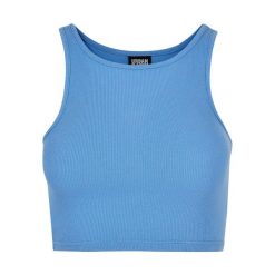 Top W Prążki Dla Pań I Panów. Niebieskie topy Urban Classics, xl, bez wzorów, bez kołnierzyka, bez ramiączek. Za 46.99 zł.