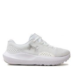 Buty do biegania Under Armour. Białe obuwie sportowe Under Armour, bez zapięcia, do biegania. Za 299.99 zł.