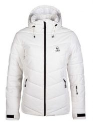 Halti Kurtka narciarska "Mellow" w kolorze białym rozmiar: 40. Białe kurtki narciarskie HALTI, bez wzorów, bez kaptura, narciarskie. Za 437.17 zł.