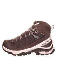 SALOMON Skórzane buty trekkingowe "Quest Echo Gore-Tex" w kolorze brązowym rozmiar: 41 1/3. Brązowe trekkingi Salomon, z gore-texu, outdoorowe. Za 604.95 zł.