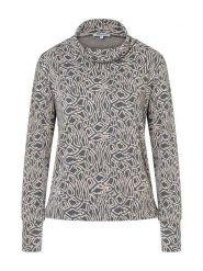 More & More Koszulka w kolorze szaro-kremowym rozmiar: 44. Szare bluzki More & More, bez wzorów, bez kołnierzyka, bez ramiączek. Za 161.73 zł.