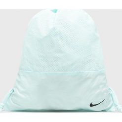 Nike - Plecak. Niebieskie plecaki Nike, bez wzorów, z materiału. W wyprzedaży za 39.90 zł.