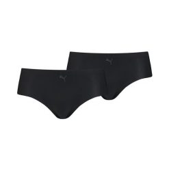 Zestaw 2 szt. Puma Sport Hipster Seamless w kolorze czarnym. Czarne bielizna sportowa Puma, bez wzorów, z elastanu. Za 129.99 zł.