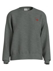 Vila Bluza w kolorze antracytowym rozmiar: XL. Czarne bluzy sportowe Vila, xl, bez wzorów, bez kaptura. Za 101.23 zł.
