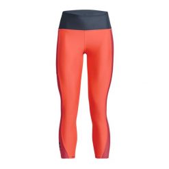 Legginsy fitness damskie Under Armour Blocked Ankle. Brązowe legginsy sportowe Under Armour, xs, bez wzorów, na fitness i siłownię. Za 119.99 zł.