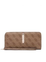 Guess Portfel Yvonne Logo Slg SWSG23 78146 Brązowy. Brązowe portfele Guess, z aplikacjami, ze skóry. Za 294.99 zł.
