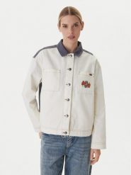RVCA Kurtka jeansowa Lauryn Alvarez 23B151500 Écru Regular Fit. Kurtki RVCA, m, bez wzorów, z jeansu, bez kaptura. Za 449.99 zł.