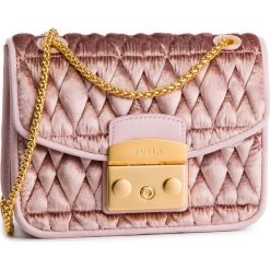 Torebka FURLA - Metropolis 993925 B BUO9 N17 Rosa. Czerwone torebki klasyczne Furla, bez wzorów, z materiału, bez dodatków. W wyprzedaży za 679.00 zł.