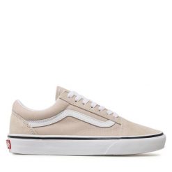 Vans. Brązowe trampki Vans, bez wzorów, bez zapięcia. Za 239.99 zł.