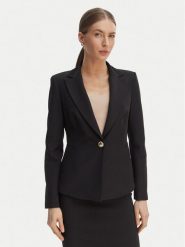 Rinascimento Marynarka CFC0128647003 Czarny Regular Fit. Czarne marynarki i żakiety Rinascimento, s, bez wzorów, z syntetyku. Za 679.99 zł.