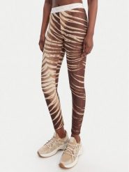 Just Cavalli Legginsy 80PAC100 JS558 Brązowy Skinny Fit. Brązowe legginsy Just Cavalli, bez wzorów, z syntetyku. Za 669.99 zł.