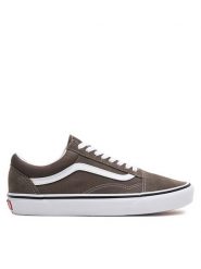 Vans Tenisówki Old Skool VN0005UF9JC1 Brązowy. Brązowe trampki Vans, bez wzorów, ze skóry, bez zapięcia. Za 219.99 zł.