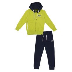 Bluza z kaptur na co dzień na siłownię. Żółte bluzy LEONE 1947 APPAREL, bez wzorów, z bawełny, bez kaptura. W wyprzedaży za 132.85 zł.