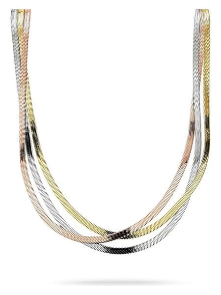 Liebeskind Naszyjnik - dł. 45 cm rozmiar: onesize. Szare naszyjniki Liebeskind, ze stali. Za 184.89 zł.