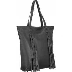 Shopperka skórzana boho Rovicky TWR-164 szara. Szare shopper ROVICKY, bez wzorów, ze skóry, boho, bez dodatków. Za 320.15 zł.
