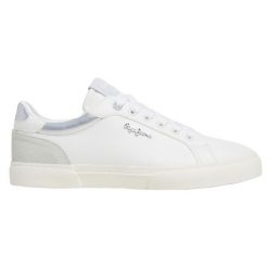 Buty sportowe damskie Pepe Jeans Kenton Court. Szare obuwie sportowe Pepe Jeans, z jeansu, bez zapięcia, trekkingowe. W wyprzedaży za 239.99 zł.