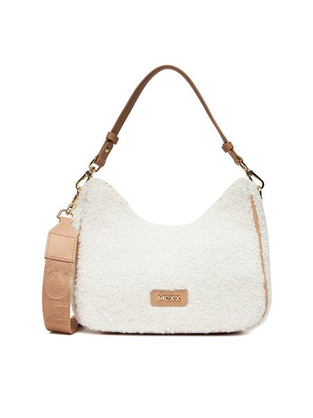 MEXX Torebka C-MEXX-L-032-08 Biały. Białe torebki klasyczne Mexx, bez wzorów, z materiału, bez dodatków. Za 169.99 zł.