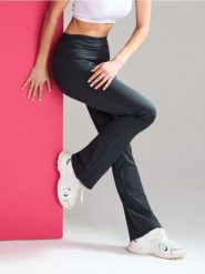 Legginsy flare sportowe - niebieski. Niebieskie legginsy Sinsay, l, bez wzorów. Za 49.99 zł.