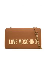 LOVE MOSCHINO Torebka JC4192PP1MKD0201 Brązowy. Brązowe torebki klasyczne Love Moschino, bez wzorów, ze skóry, bez dodatków. Za 459.99 zł.