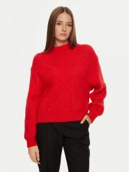 American Vintage Sweter East EAST18QH24 Czerwony Loose Fit. Czerwone swetry American Vintage, l, bez wzorów, z syntetyku, bez ramiączek. Za 319.99 zł.
