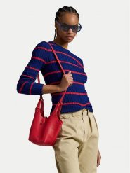 Polo Ralph Lauren Sweter 211972119001 Granatowy Slim Fit. Niebieskie swetry Polo Ralph Lauren, xxs, bez wzorów, z bawełny, bez ramiączek. Za 949.99 zł.