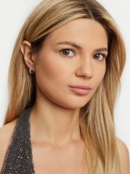 Guess Kolczyki JSBE04 519JW Srebrny. Szare kolczyki Guess, metalowe. Za 189.99 zł.