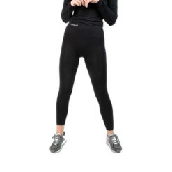 Legginsy damskie Izas Jasper. Czarne legginsy Izas, s, bez wzorów, ze skóry. Za 139.09 zł.