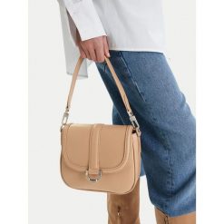 Torebka Badura. Brązowe torebki klasyczne Badura, bez wzorów, bez dodatków. Za 199.99 zł.