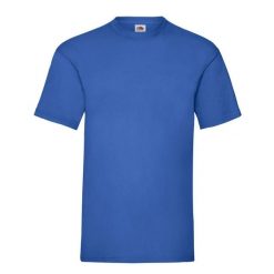 Koszulka Unisex Dla Dorosłych Valueweight. Niebieskie bluzki FRUIT OF THE LOOM, xl, bez wzorów, sportowe, bez kołnierzyka, bez ramiączek. Za 35.99 zł.