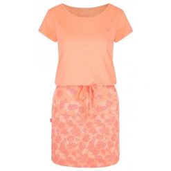 LOAP Asmen damska sukienka krótka bawełna-modal XS. Fioletowe sukienki ZONE PERFECT, xs, bez wzorów, z bawełny, sportowe, bez kołnierzyka, bez ramiączek, mini, sportowe. Za 137.99 zł.