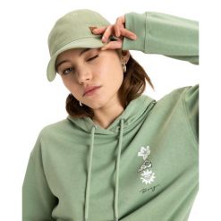 Czapka baseballowa dla Kobiety EXTRA INNINGS A COLOR. Zielone czapki Roxy, bez wzorów, z bawełny. W wyprzedaży za 76.99 zł.