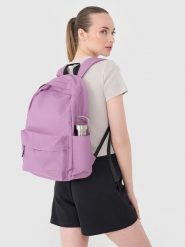 4F Plecak miejski (18 L) - różowy Uniwersalny. Czerwone plecaki 4f, bez wzorów, z syntetyku. W wyprzedaży za 59.99 zł.