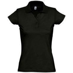 Damska Koszulka Polo Prescott Jersey. Brązowe koszulki polo SOL'S, s, bez wzorów, z jersey, bez kołnierzyka, bez ramiączek. Za 82.99 zł.