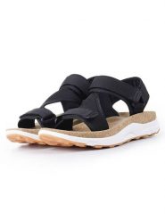 Icepeak Sandały "Agul" w kolorze czarnym rozmiar: 39. Czarne sandały Icepeak, bez wzorów, klasyczne, z otwartym noskiem, bez obcasa, bez zapięcia. Za 148.96 zł.