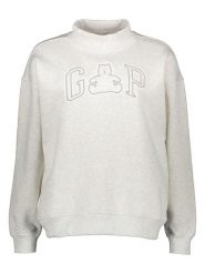 GAP Bluza w kolorze jasnoszarym rozmiar: S/M. Szare bluzy GAP, m, bez wzorów, bez kaptura. Za 209.95 zł.