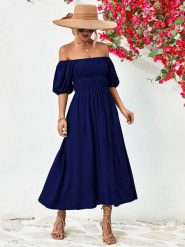 Ariel Tesoro Sukienka w kolorze granatowym rozmiar: 38. Niebieskie sukienki Ariel Tesoro, bez wzorów, bez kołnierzyka, bez ramiączek, maxi. Za 178.95 zł.