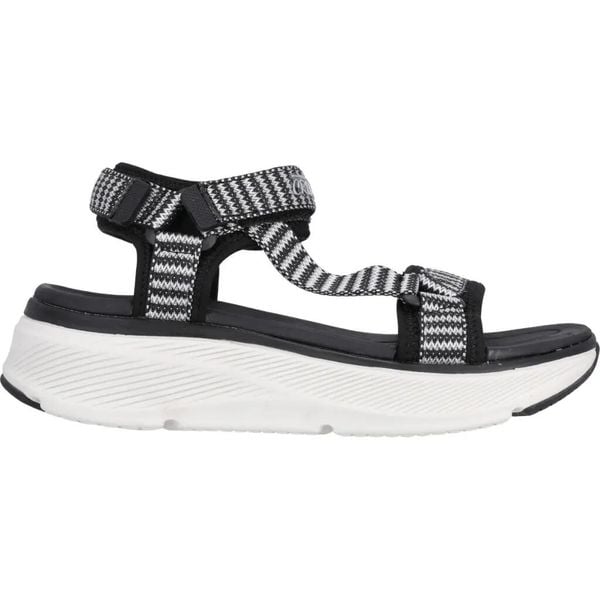 Sandały damskie Cruz Findel Chunky. Czarne sandały CRUZ, bez wzorów, z materiału, eleganckie, bez obcasa, na obcasie, bez zapięcia. Za 229.35 zł.