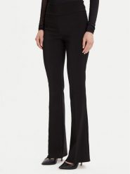 Rinascimento Spodnie materiałowe CFC0125318003 Czarny Flare Fit. Czarne spodnie materiałowe Rinascimento, m, bez wzorów, z materiału. Za 429.99 zł.