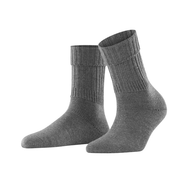 Skarpetki damskie Falke Striggings. Szare skarpety Falke, bez wzorów, z poliamidu. Za 129.50 zł.
