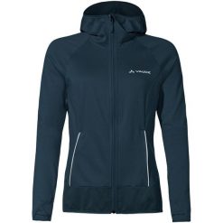 Bluza polarowa damska Vaude Tekoa Fleece Jacket II. Niebieskie bluzy Vaude, l, bez wzorów, z elastanu, bez kaptura. Za 429.00 zł.